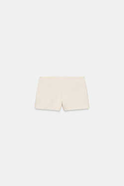 ZARA МИНИ-ЮБКА-ШОРТЫ, ВАНИЛЬНЫЙ