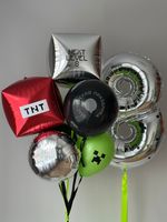 Воздушные шары Майнкрафт №8801