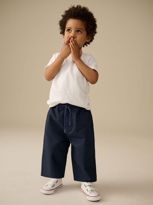 Брюки для мальчика Next E74-580, Темно-синий