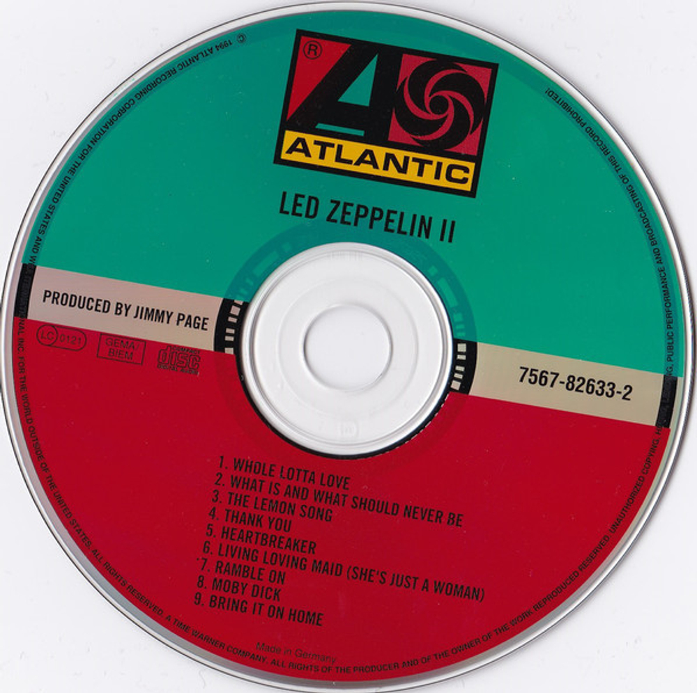 Led Zeppelin / Led Zeppelin II (CD)