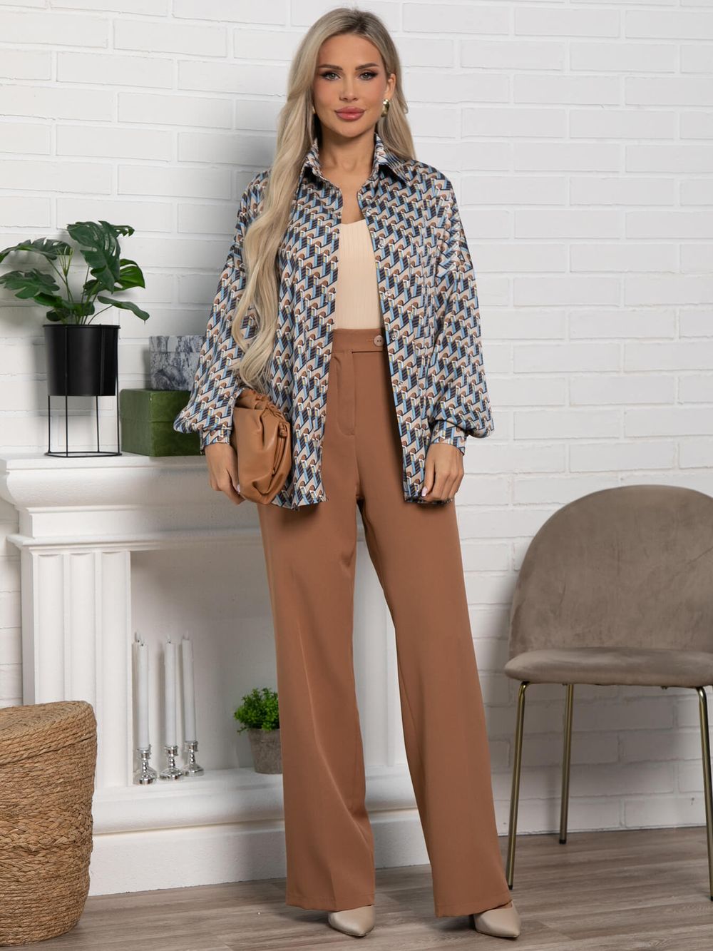 Блуза На пульсе моды (мультиколор) Б15417-1М LT Collection