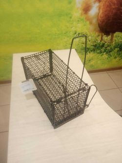 Крысоловка 36х17х17 см, черн.мет. (для хомяков)