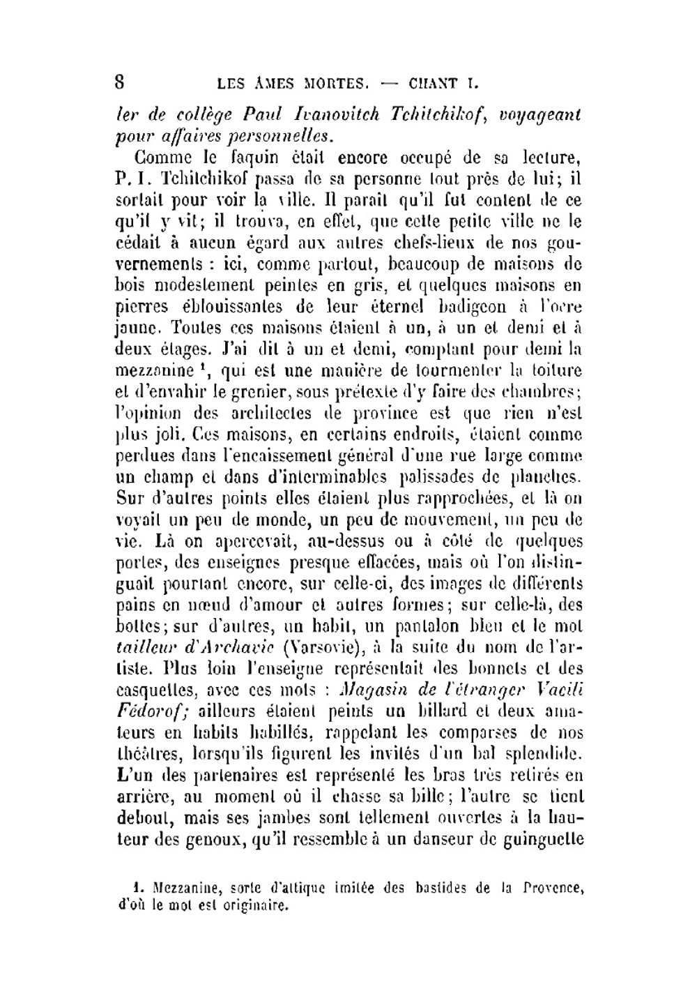 Les âmes mortes, roman; (French Edition) | Nikolai Vasilevich Gogol