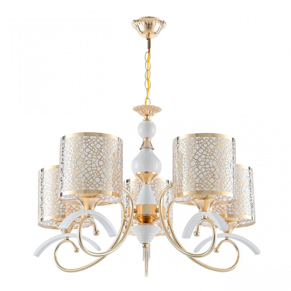 Подвесная люстра Arte Milano Florentia-9787 309787/5 Wh/Gd
