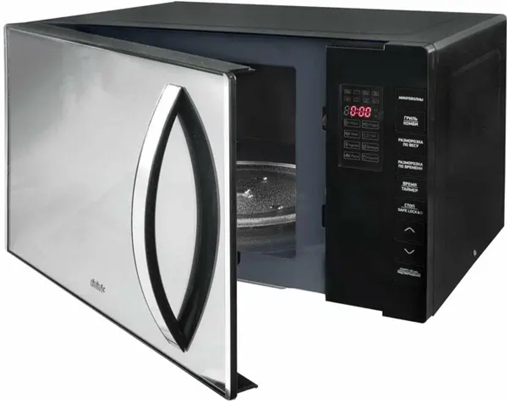 Микроволновая печь соло BBK 23MWG-850T/B (h)