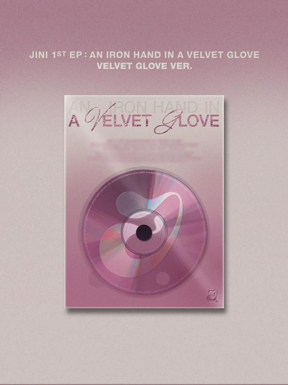 Альбом JINI - AN IRON HAND IN A VELVET GLOVE 1st EP Album RANDOM Version