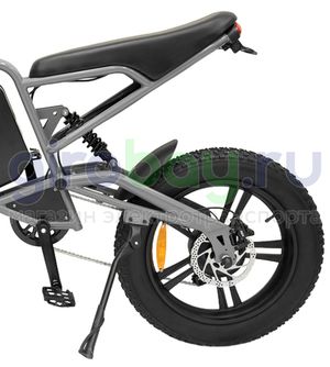 Электровелосипед IKINGI S6 PRO (60V/23Ah) - Серый фото 5