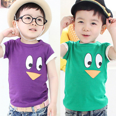 Футболка контрастная с аппликацией