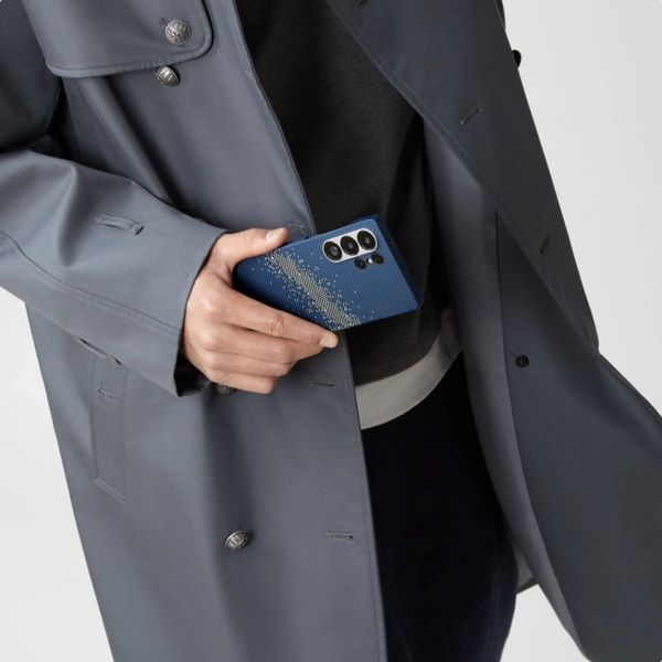 Чехол Pitaka Tactile Woven для Samsung Galaxy S25 Ultra, Милки Уэй | Milky Way Galaxy
