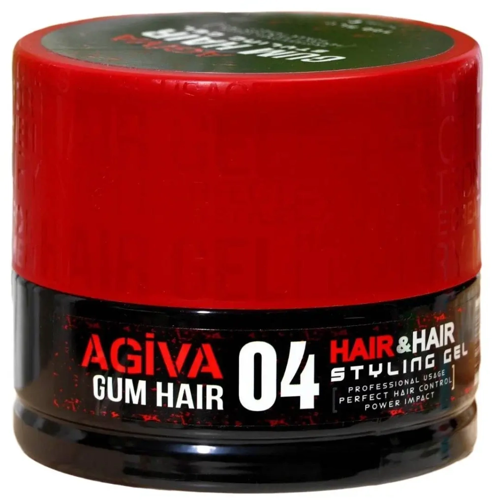 AGIVA Hair Gel 04 Gum Гель для укладки волос ГИБКИЙ ЭЛАСТИЧНЫЙ 700 мл