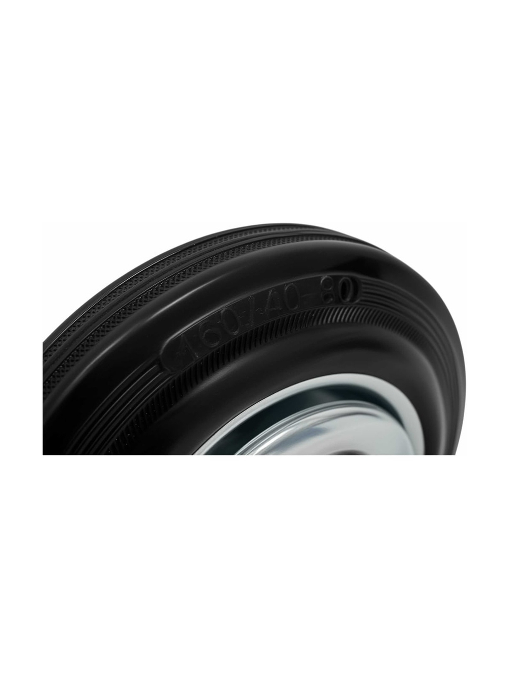 Колесо промышленное поворотное с подшипником 160мм резина/сталь Gigant G-04-09-16