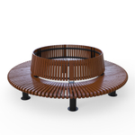 Скамейка Rail Road 01 круг