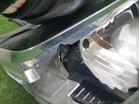 Битая Фара правая Toyota Land Cruiser Prado 150 (2013-2017) LED