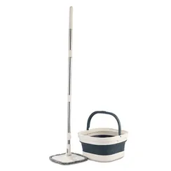 Швабра со складным ведром compact mop