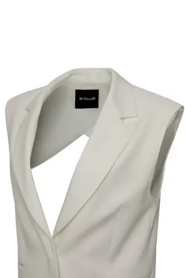 “Open back vest” Жилет с открытой спиной