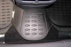 Коврики Standard, в салон VW Golf V 10/2003-2009, 4 шт. (полиуретан, чёрные) Element.NLC.51.05.210