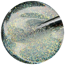 Гель моделирующий самовыравнивающий Мерцающий Прозрачный 15мл ОПЦИЯ