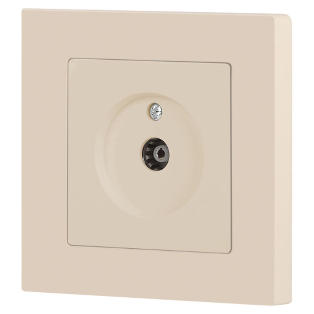 Розетка Intro Accent 6-301-02 TV одиночная, IP20, СУ, слоновая кость | Intro