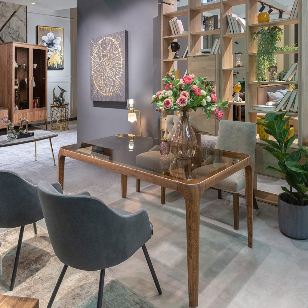 Стол обеденный из массива дуба Porto