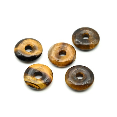 б15-тг Бублик 15*4мм, тигровый глаз