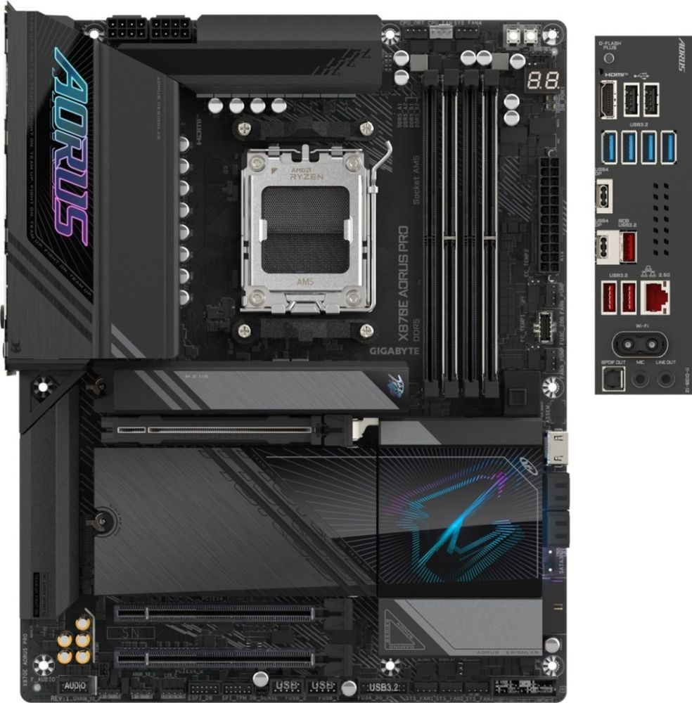 Материнская плата GIGABYTE X870E AORUS PRO Материнская плата GIGABYTE X870E AORUS PRO