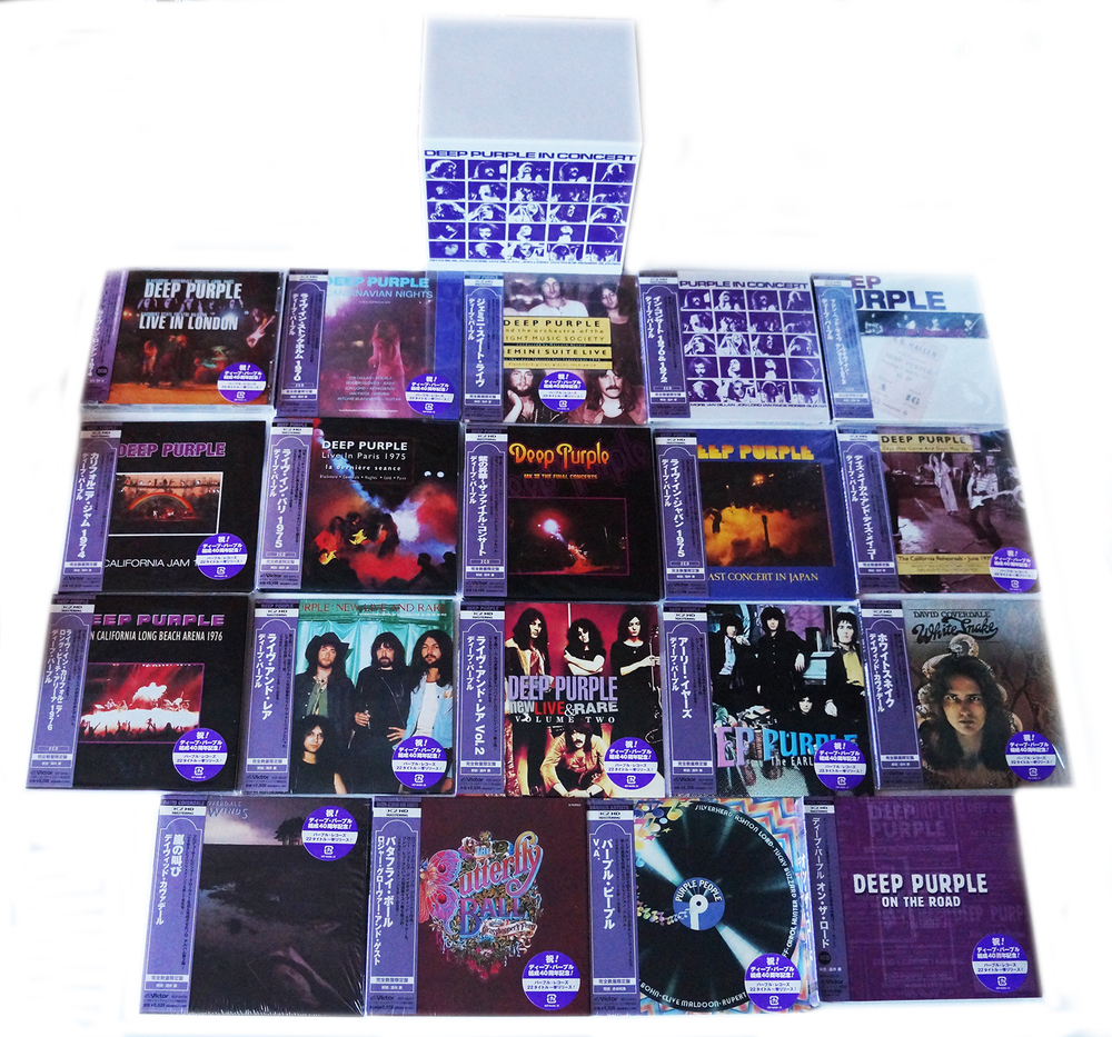 Комплект / Deep Purple (37 Mini LP CD + Box)