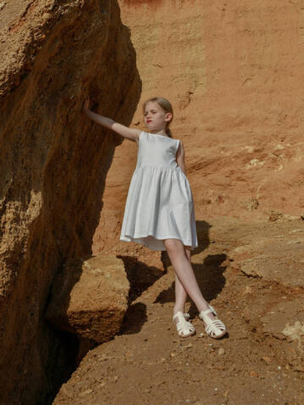 Платье без рукавов Mjölk Ecru