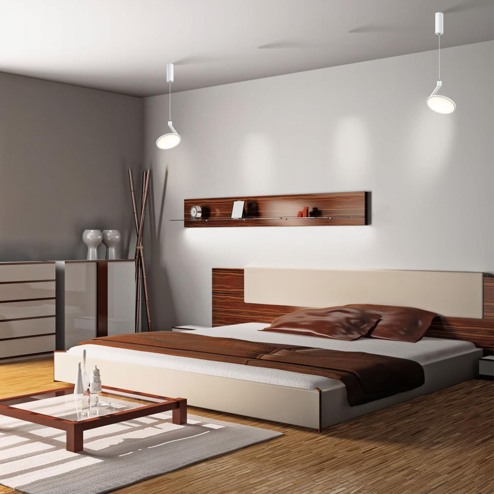 358351 OVER NT20 358 белый Светильник накладной, длина провода 1м IP20 LED 4000K 18W 85-265V HAT