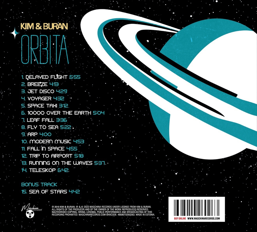 CD: KIM & BURAN — «Orbita» (2016/2022) [Limited Expanded Edition]