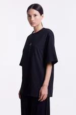 Футболка Гербарий Колокольчик черная