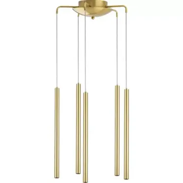 Подвесной светильник LED 25W 4000К L5T747243 золото Tubo Lightstar