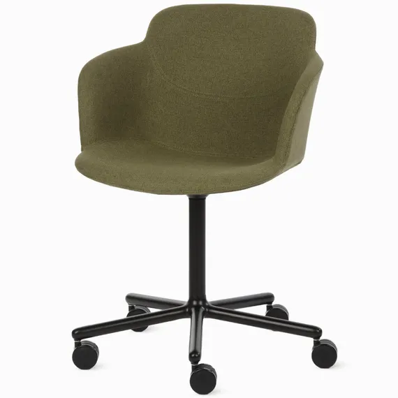 Офисный стул на колесиках Baf зелёный