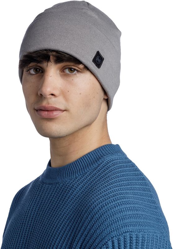 Вязаная шапка Buff Knitted Hat Niels Evo Grey Фото 2
