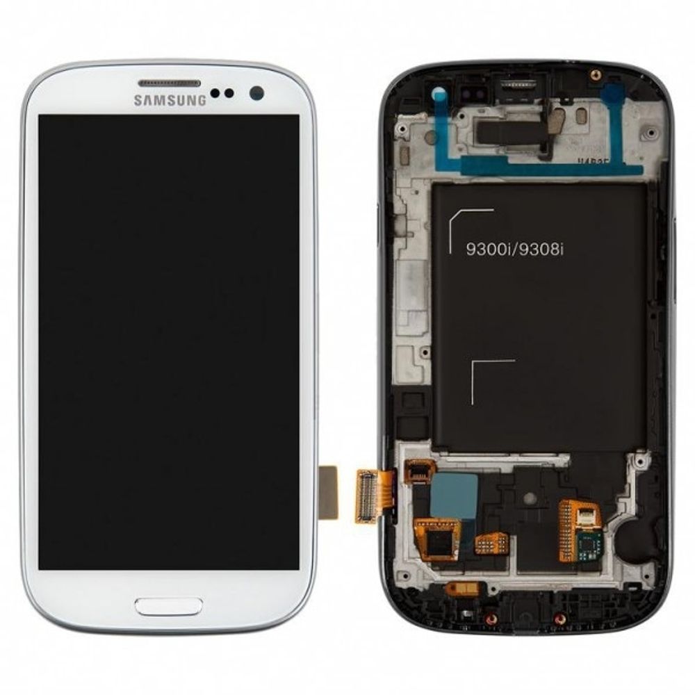 Дисплей для Samsung i9300I модуль Белый