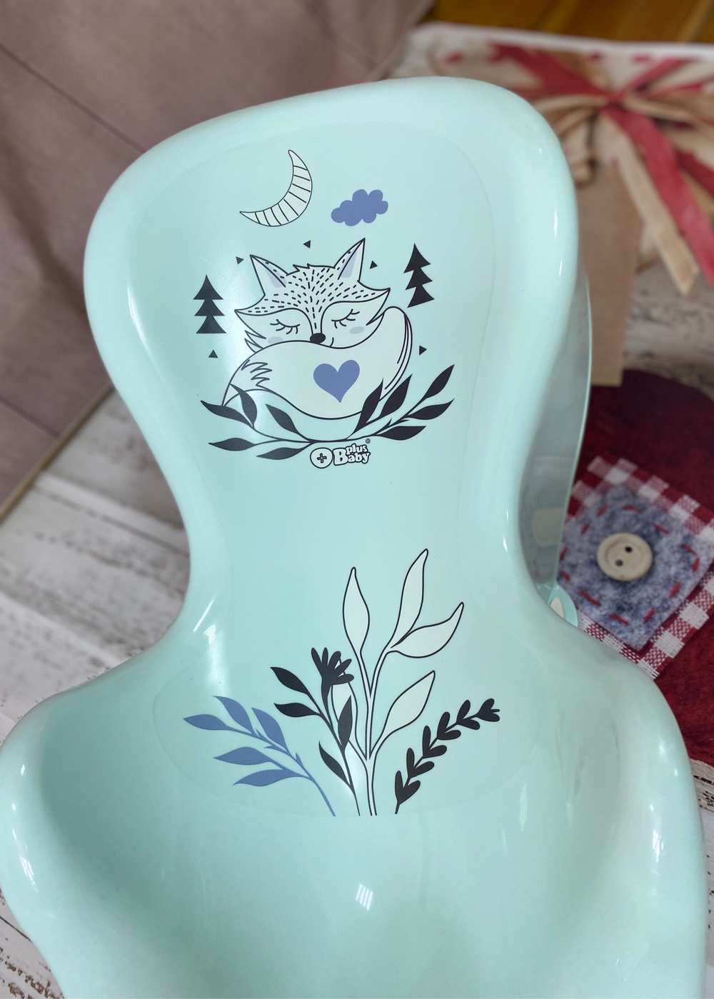 Кресло в ванну "Лисенок" (light green-светло зеленый)