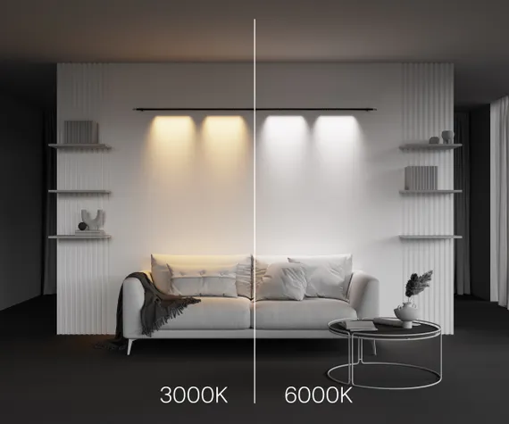 Светильник Точки / Points для системы освещения Axity 3000/6000К 24Вт 36° Technical c101cl-l1000-24w3-6k-b