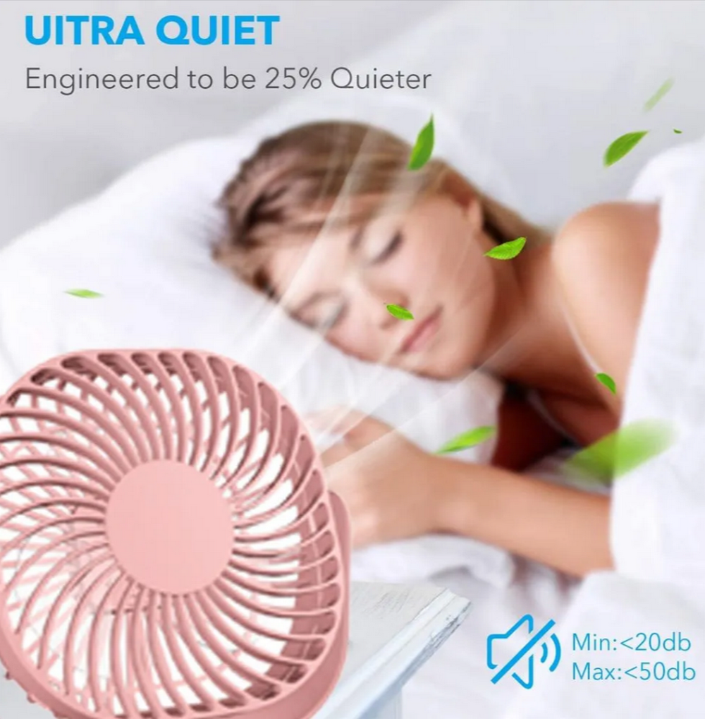 Вентилятор настольный USB NGY Portable Desktop Fan 01