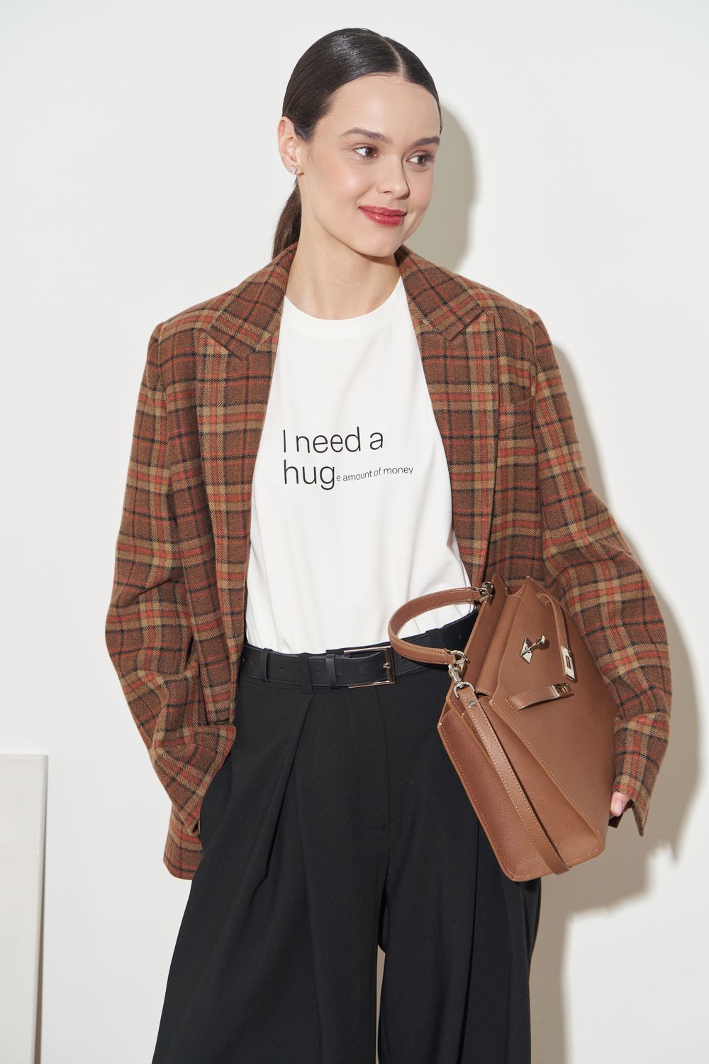 ПИДЖАК В КЛЕТКУ ШОКОЛАД|ОРАНЖЕВЫЙ