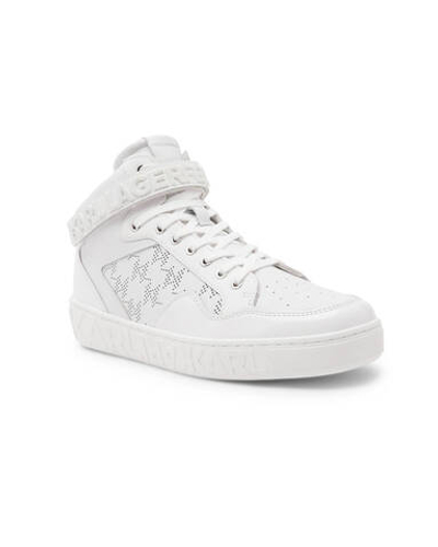 Кожаные кроссовки kupsole iii Karl Lagerfeld - белый(KL61056)