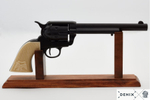 Револьвер Colt Peacemaker калибр .45, 7,5' США 1873 г., рукоять "под кость", Denix