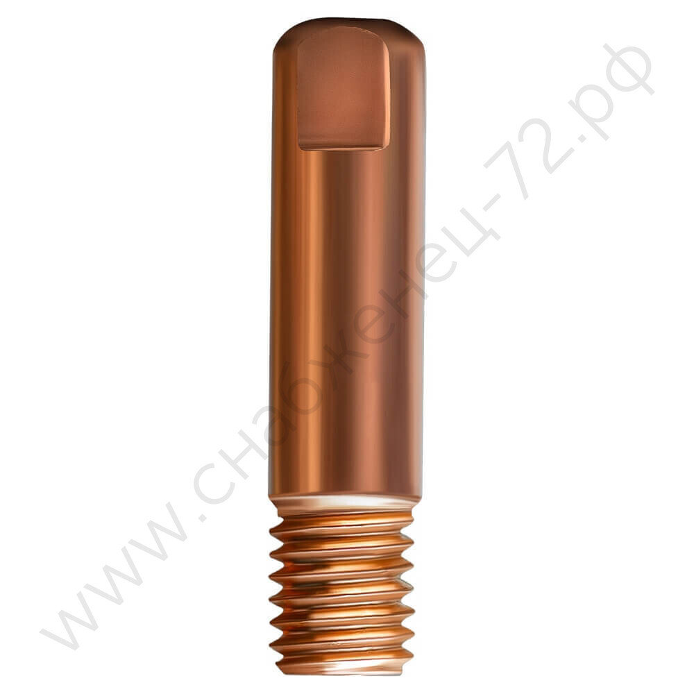 Наконечник сварочный прямой E-CU М6 d0,8мм LED6510-08