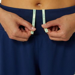 Женские Шорты теннисные Asics Nagino Tennis 3.5 In 2-N-1 Layer Short - небесный