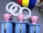 Шток выпуска фигурки для колотушек, с подсветкой