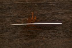 Нож туристический Южный крест ЯГД, клинок 100мм, сталь VG-10, рукоять микарта красно-черный