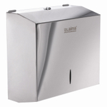 Диспенсер для полотенец LAIMA PROFESSIONAL INOX, (Система H3) V-сложения, нержавеющая сталь, зеркальный.