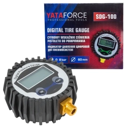 Манометр цифровой для пневмосистем YATAFORCE YF-SDG-100