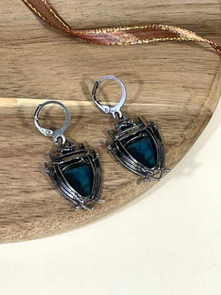 Серьги Скоробей винтажные