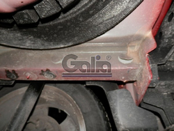 Фаркоп оцинкованный Galia R080A для Renault Clio хетчбек 2005-2012, 2012-(паспорт и сертификат в комплекте)(без электрики)