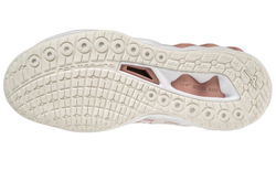 Женские Кроссовки теннисные Mizuno Wave Luminous 2 - white/rose/snow white