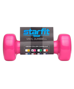 Гантель в виниловой оболочке Starfit